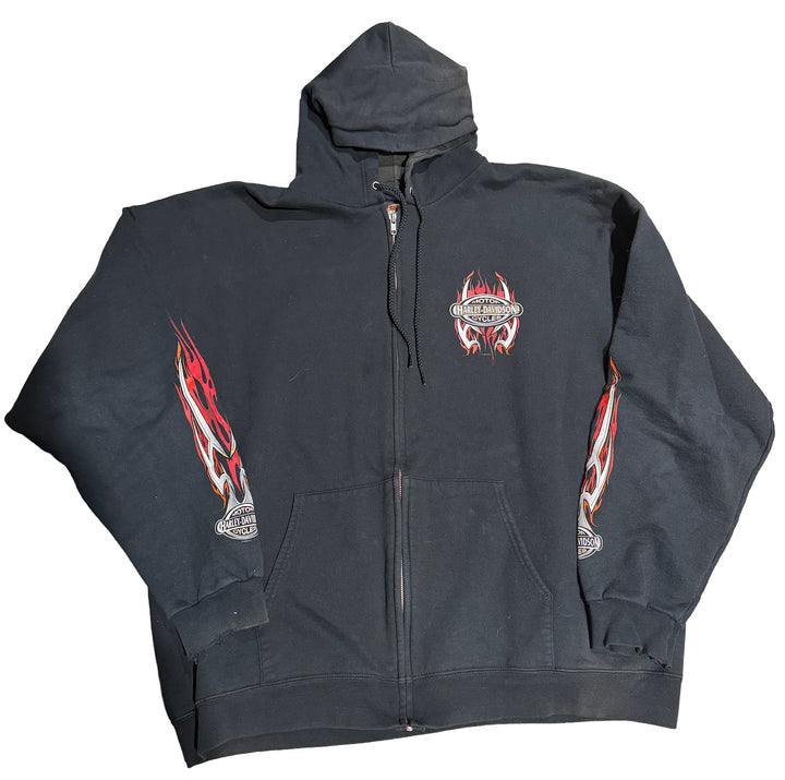 Harley Davidson 'Tomahawk Operations' Vintage Zip-Up