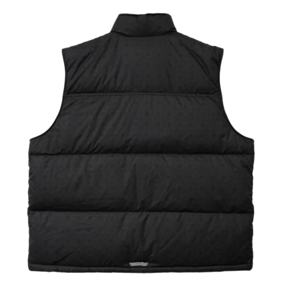 Chrome Hearts 'Black Monogram' Puffer Vest