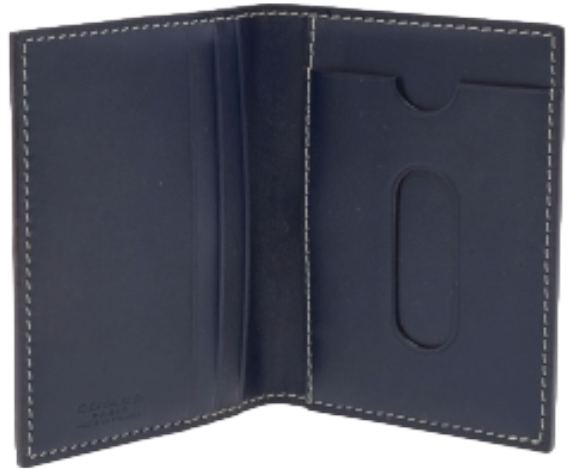 Goyard 'Navy Blue' Saint Marc Card Holder