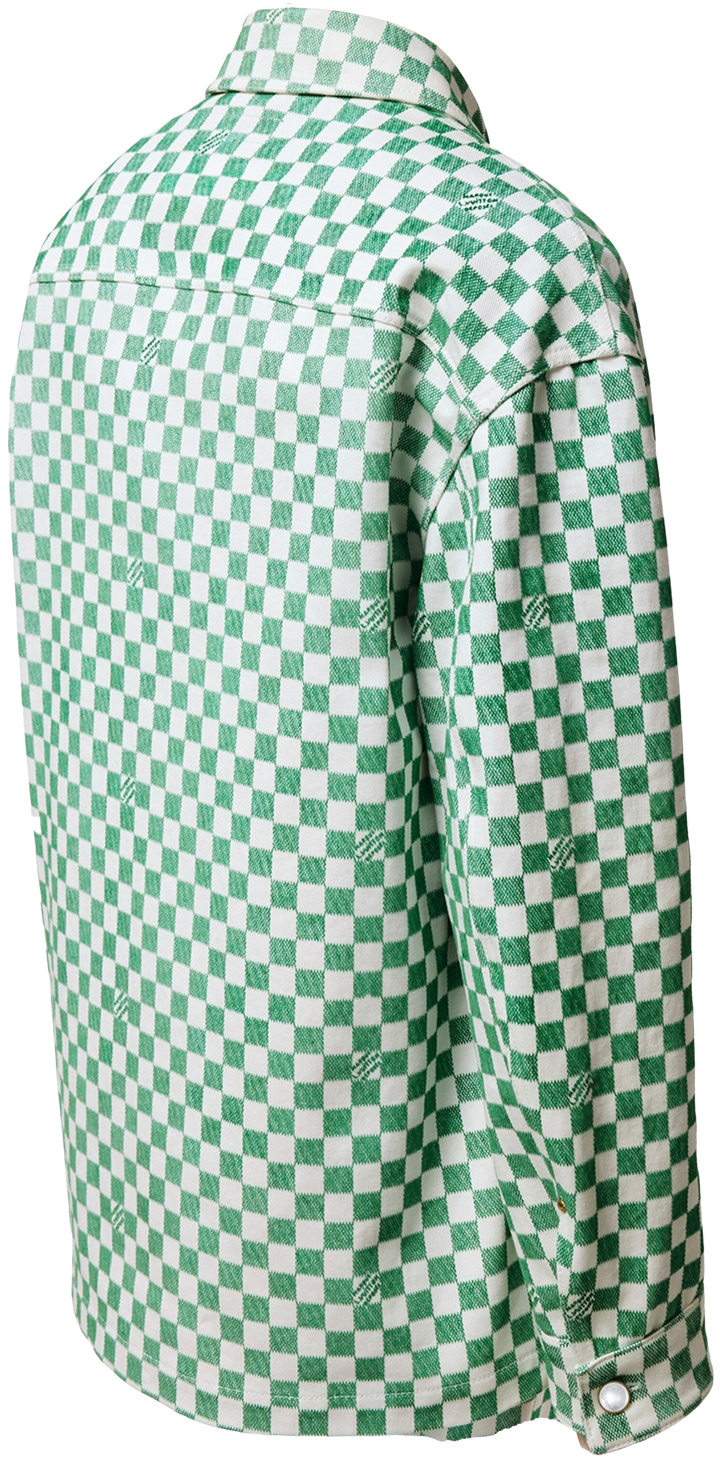 Louis Vuitton 'Green' Damier Overshirt