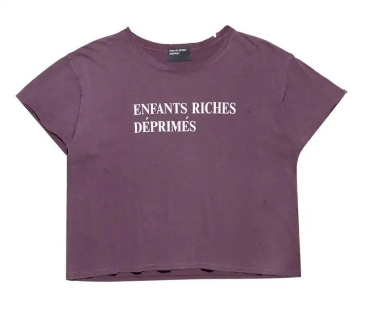 Enfants Riches Déprimés 'Mud Red' Classic Logo Tee
