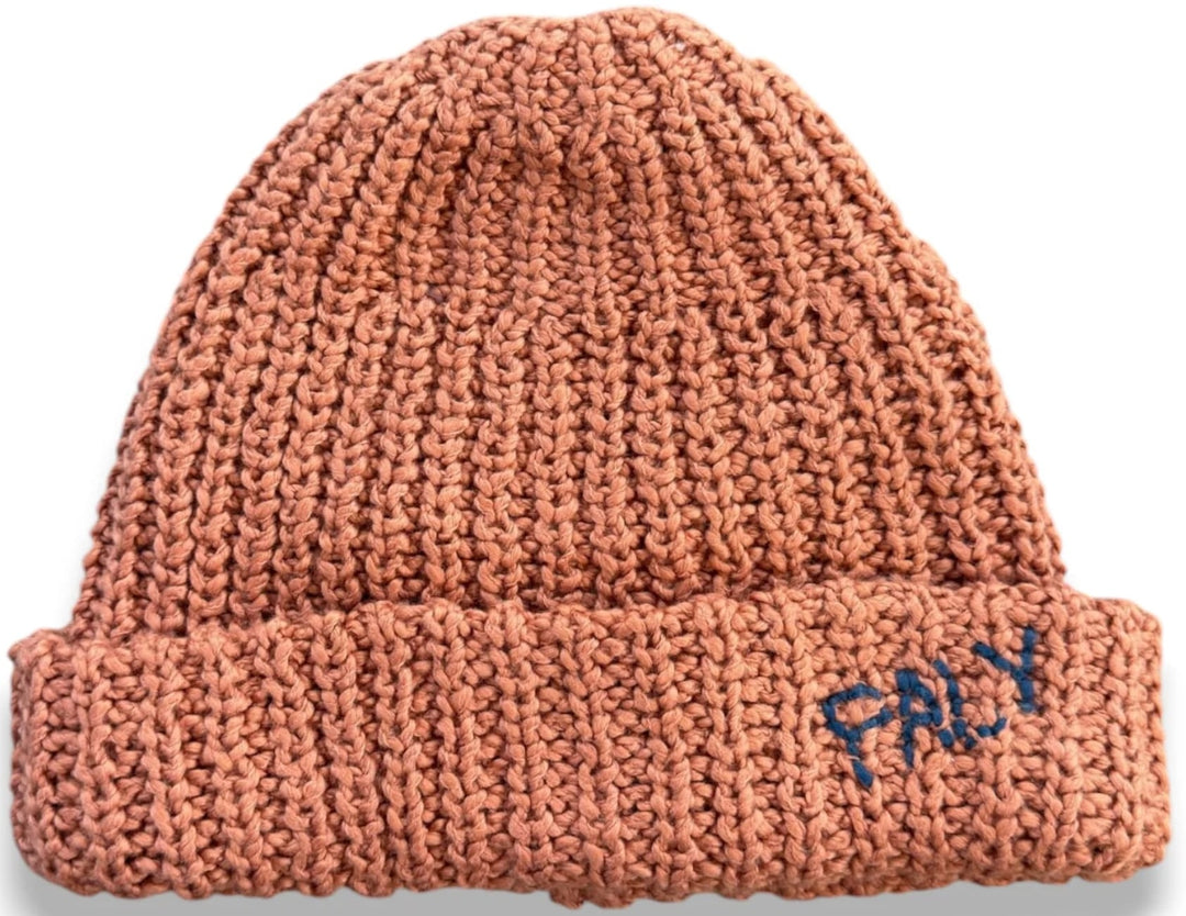 Paly 'Burnt Orange' Hand Knit Beanie