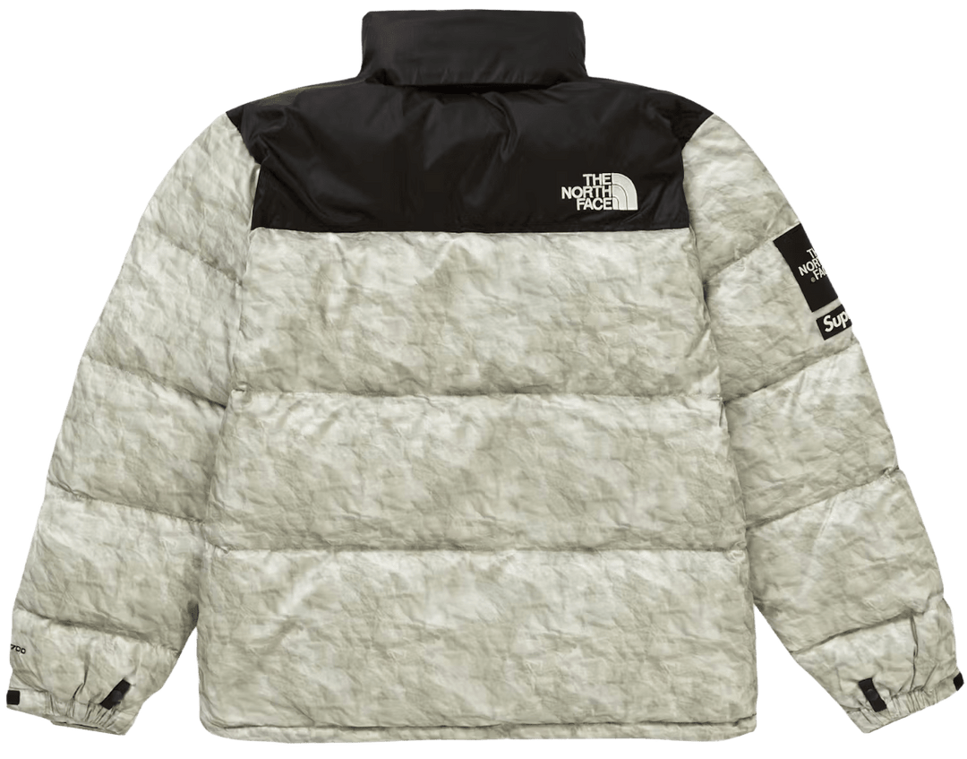 Supreme x The North Face 'Paper Print Nuptse' Jacket