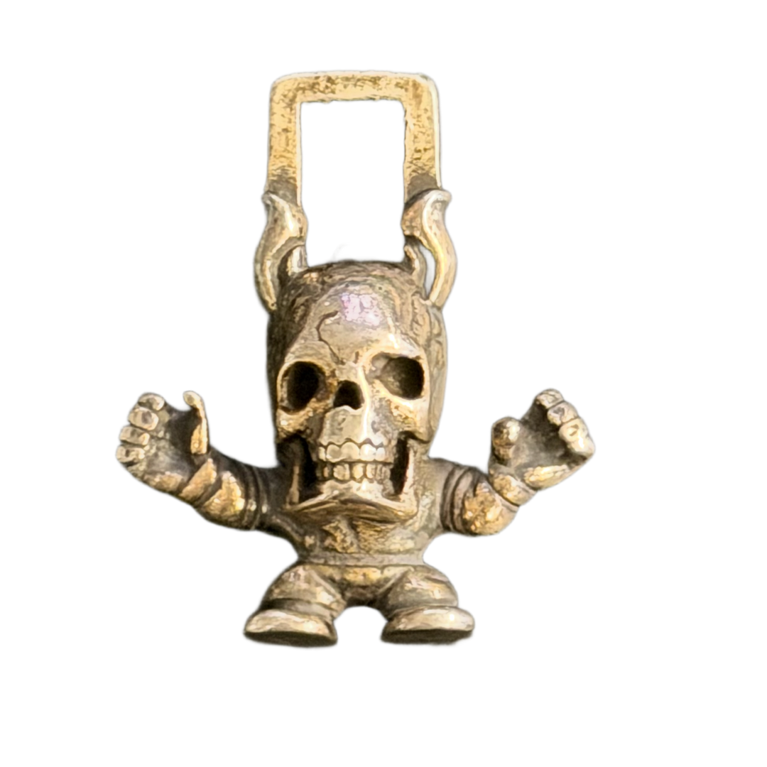 Chrome Hearts Foti 'Silver' Harris Teeter Zipper Pendant
