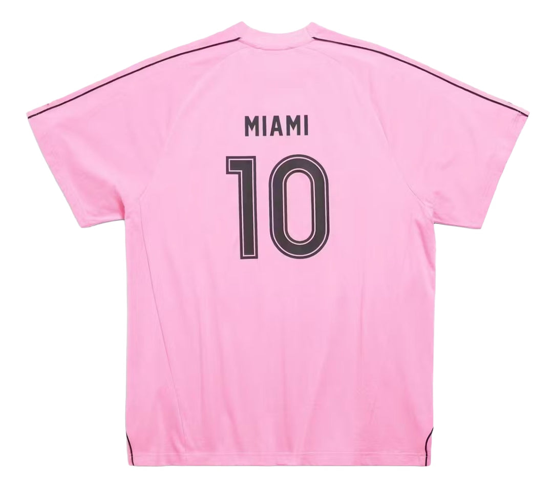 Balenciaga 'Miami' Pink Soccer Jersey
