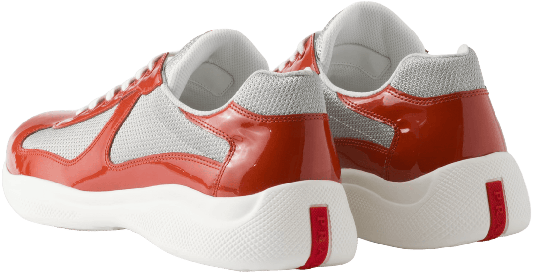 Prada 'Orange' America's Cup Sneakers