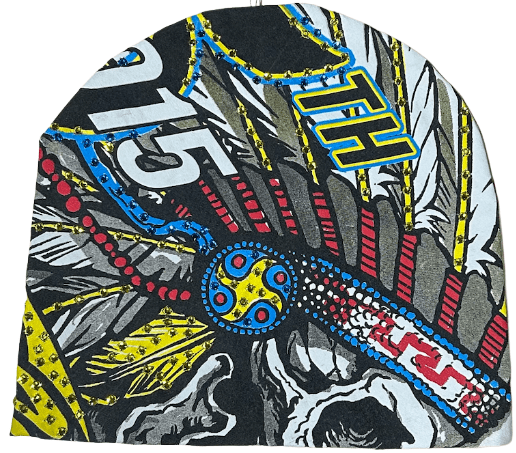 Bossi 'Cyclone Sturgis' Rhinestone Vintage Beanie