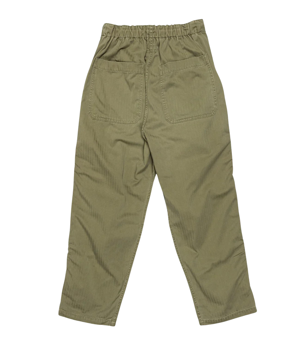 Kapital 'Sulfur Herringbone' Stude Remake Drawstring Pants