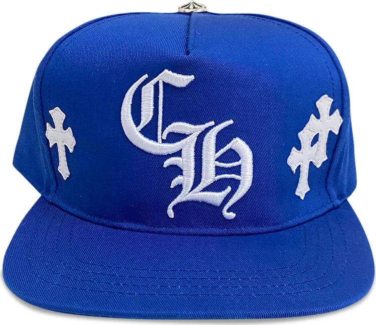 Chrome Hearts '9 Patch' Blue Cap