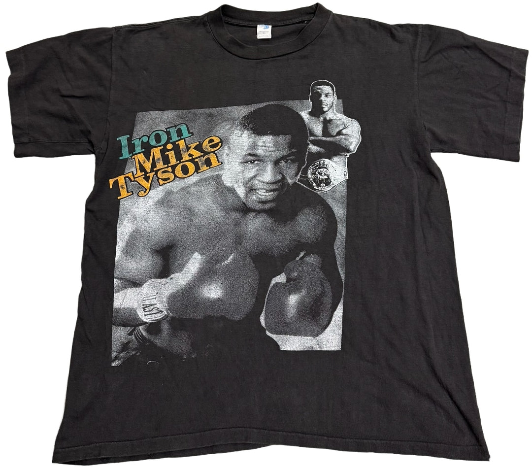 Iron Mike Tyson 'Will Be Back in 95' Vintage Black Tee