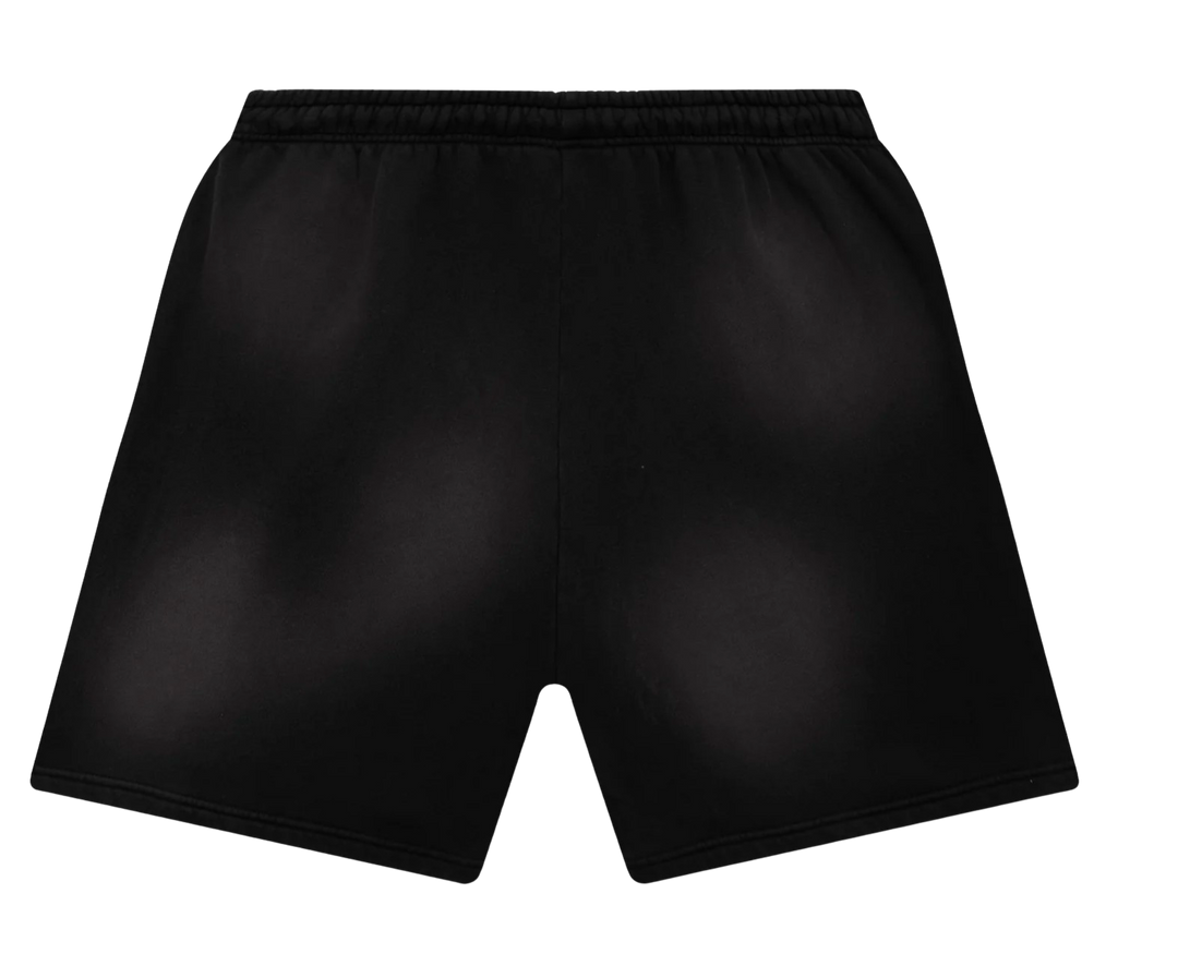 Hellstar 'Black Green' Flame Shorts