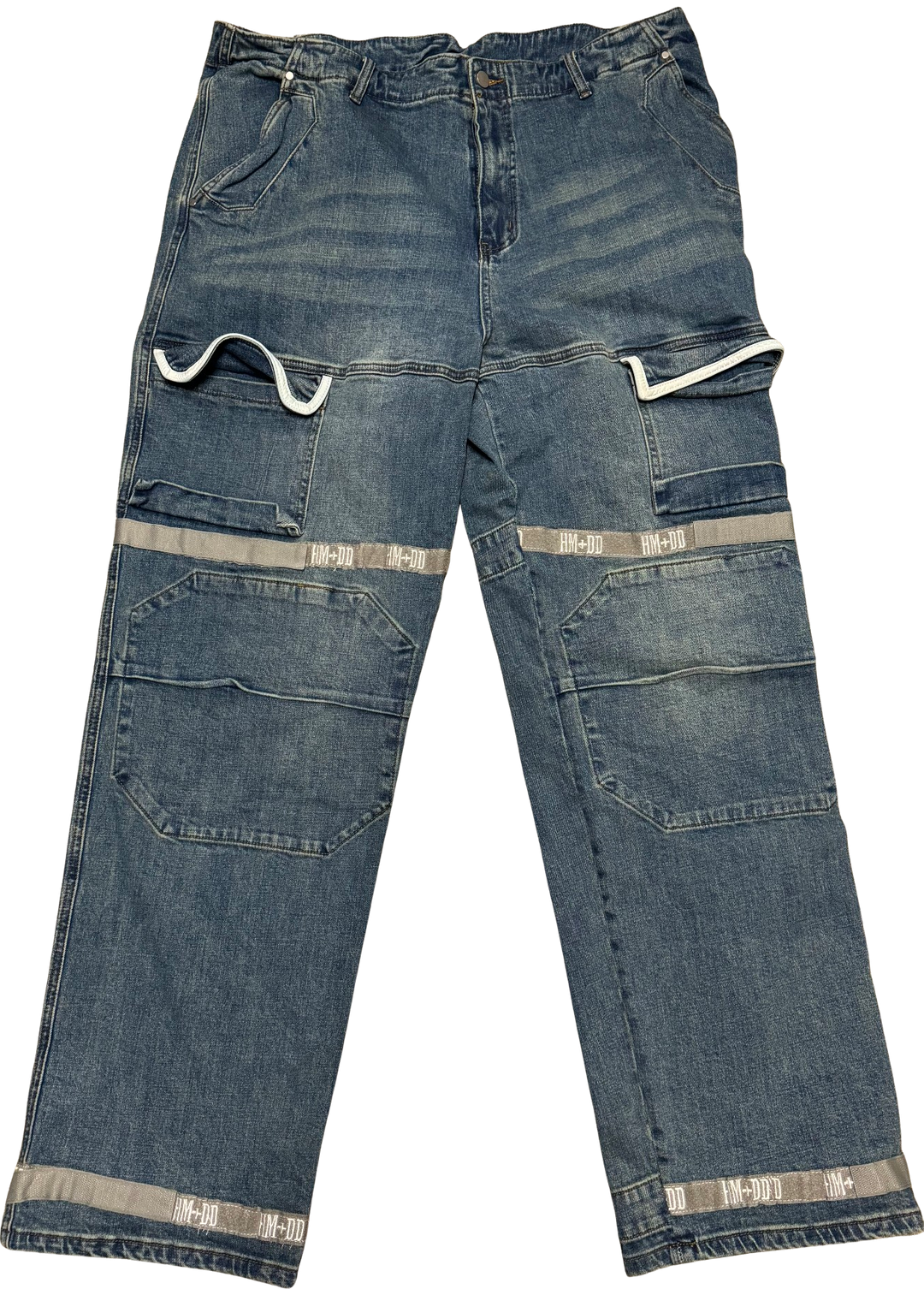 Happy Memories Don't Die HMDD 'Blue' Cargo Jeans