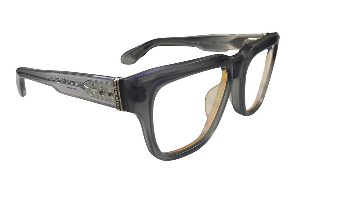 Chrome Hearts 'Midixathrill I' Matte Grey Glasses