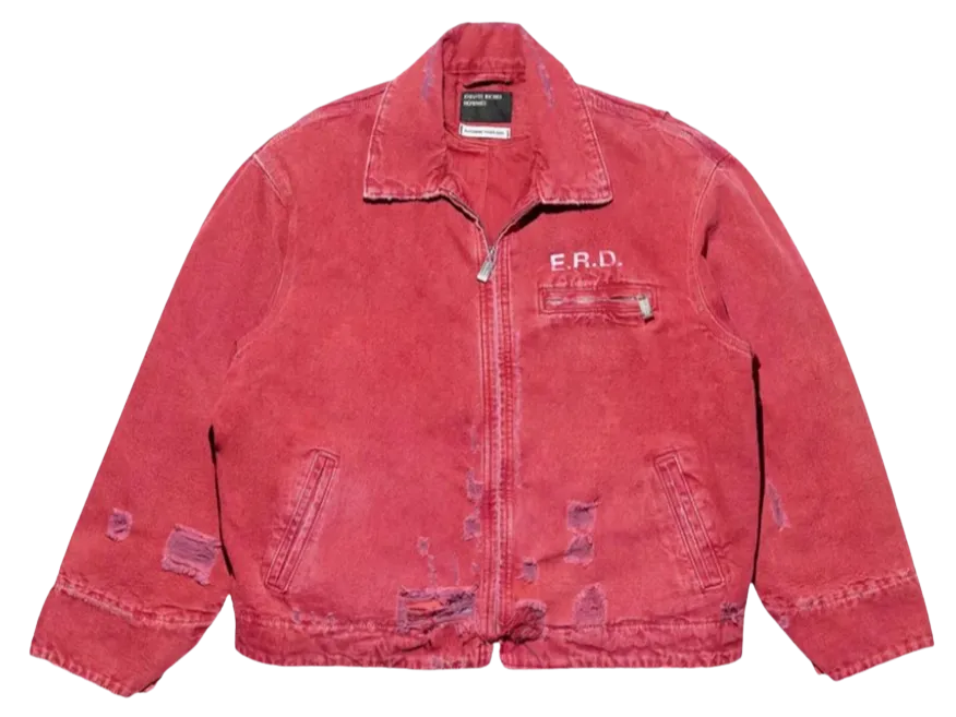 Enfants Riches Déprimés 'Italian Romance' Red Work Jacket
