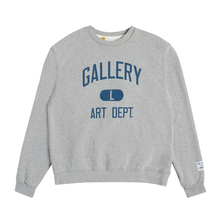 Gallery Dept 'Art Dept' Grey & Blue Sweater