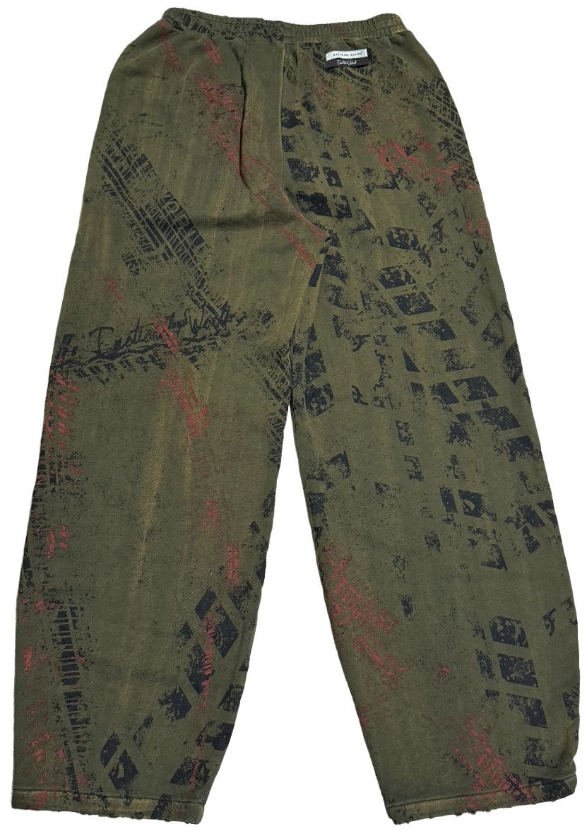 Emotional World 'Green' Afterwar Sweatpants