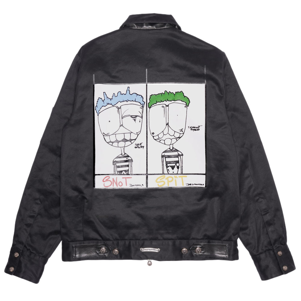 Chrome Hearts Matty Boy 'Snot and Spit' Zip Up Jacket