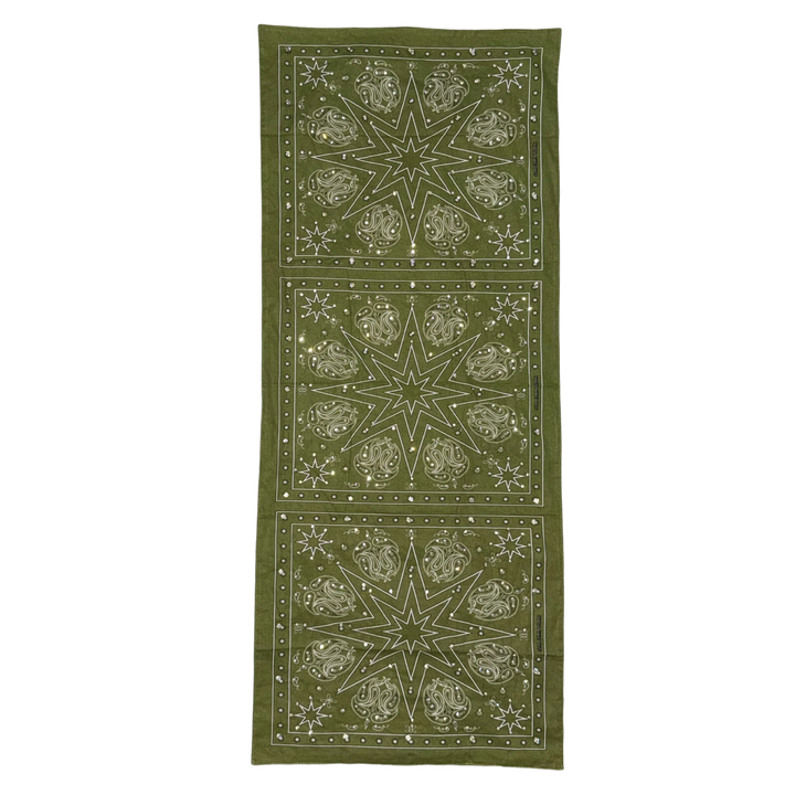 Starchain World 'Olive Green' Stardana Scarf