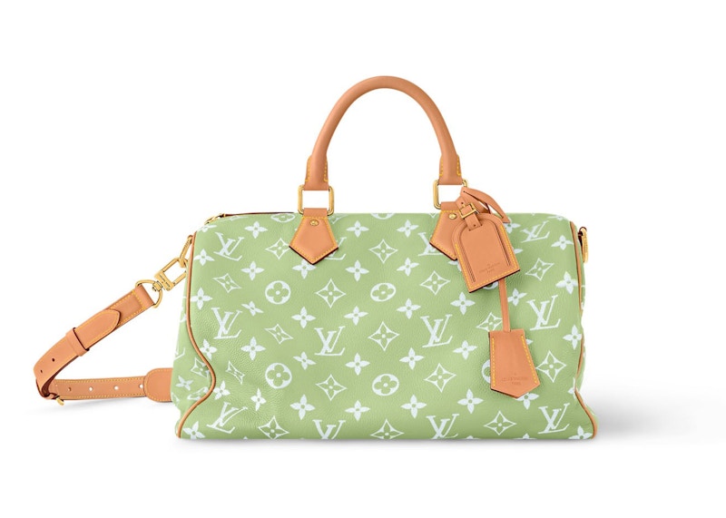 Louis Vuitton Speedy P9 Bandouliere 50 'Frozen Lime'
