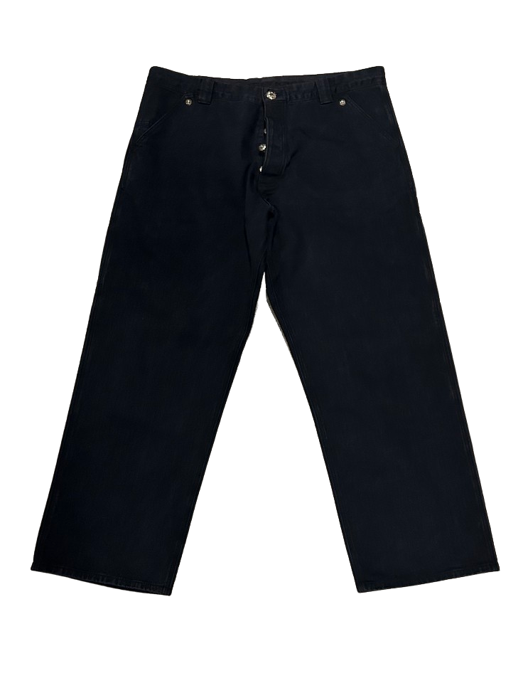 Chrome Hearts Black Carpenter Denim Jeans