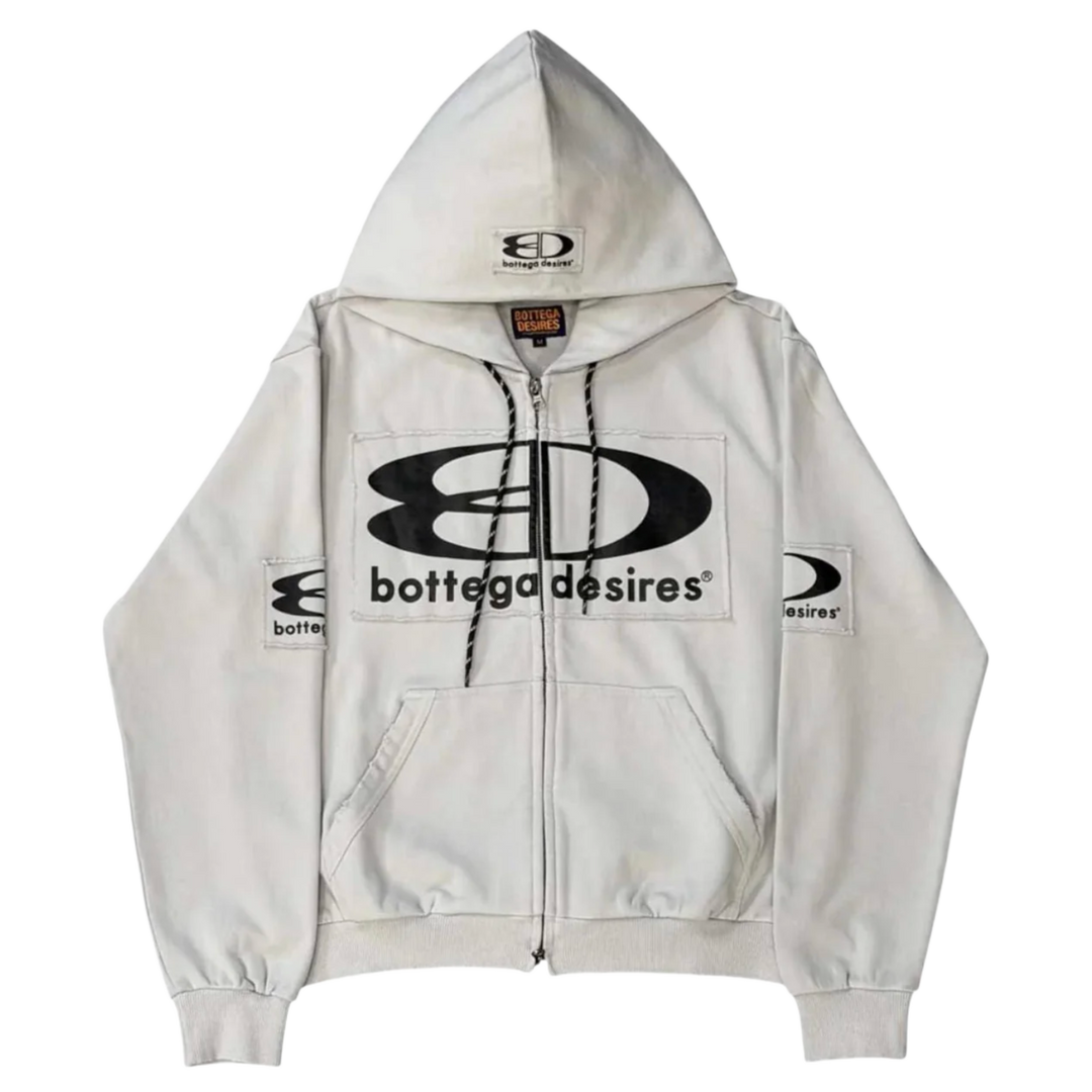 Bottega Desires 'Grey' Tech Zip Up