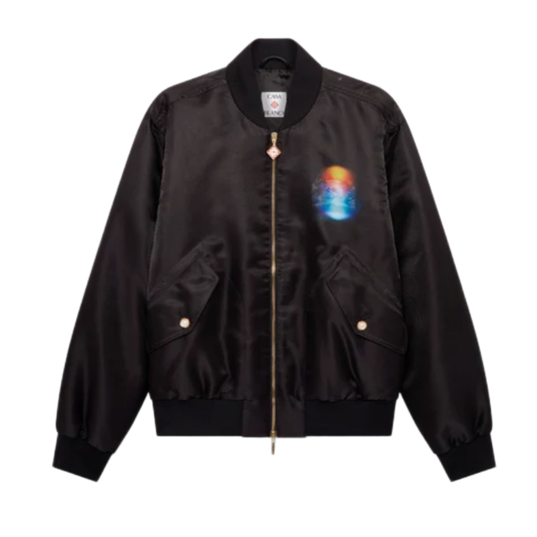 Casablanca 'Black' Gradient Bomber Jacket