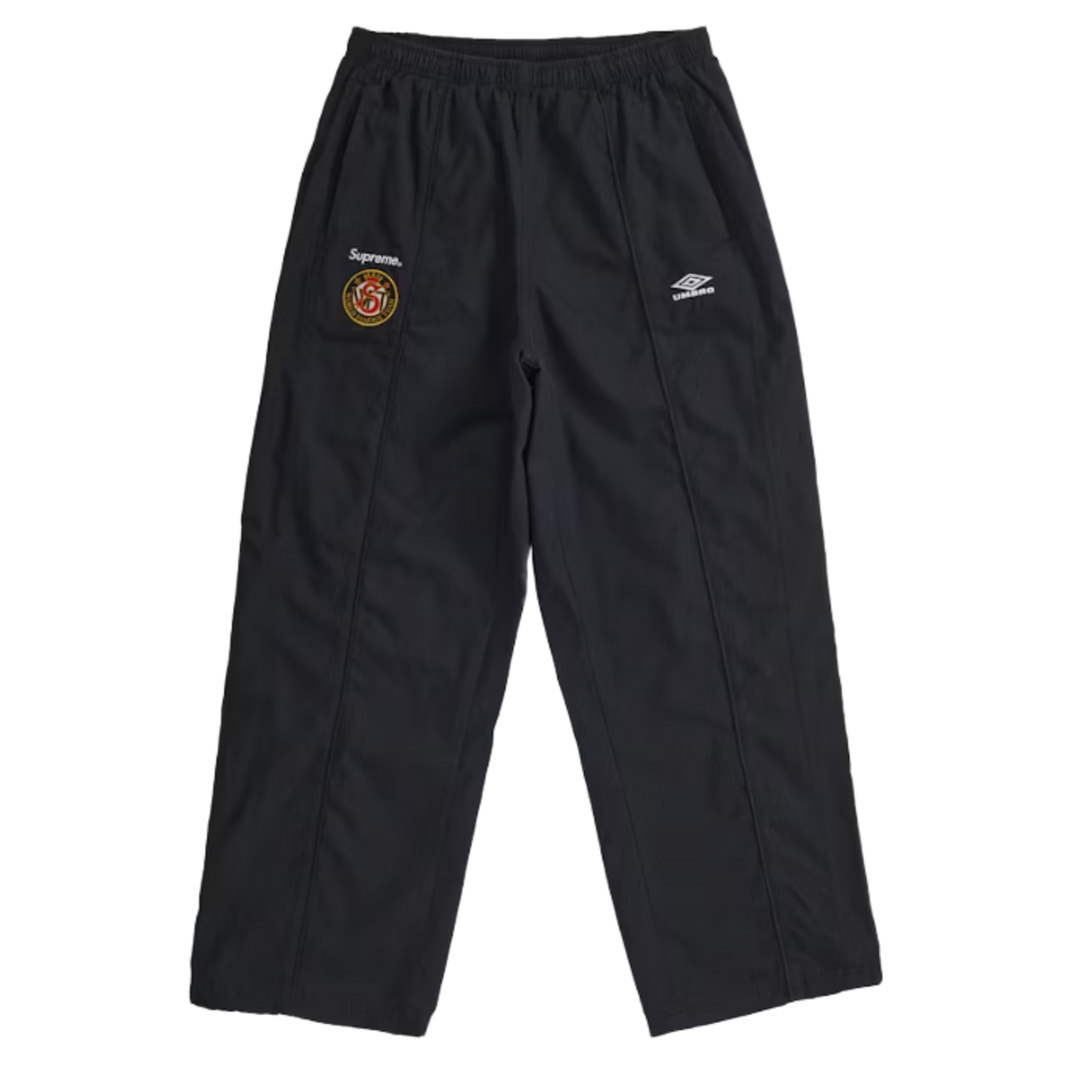 Supreme Umbro 'Black' Cotton Ripstop Track Pant (SS26)