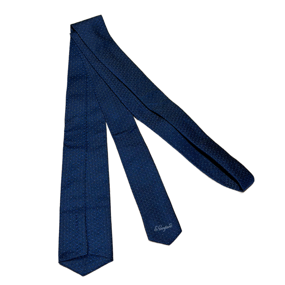 Goyard 'Navy' Neck Tie