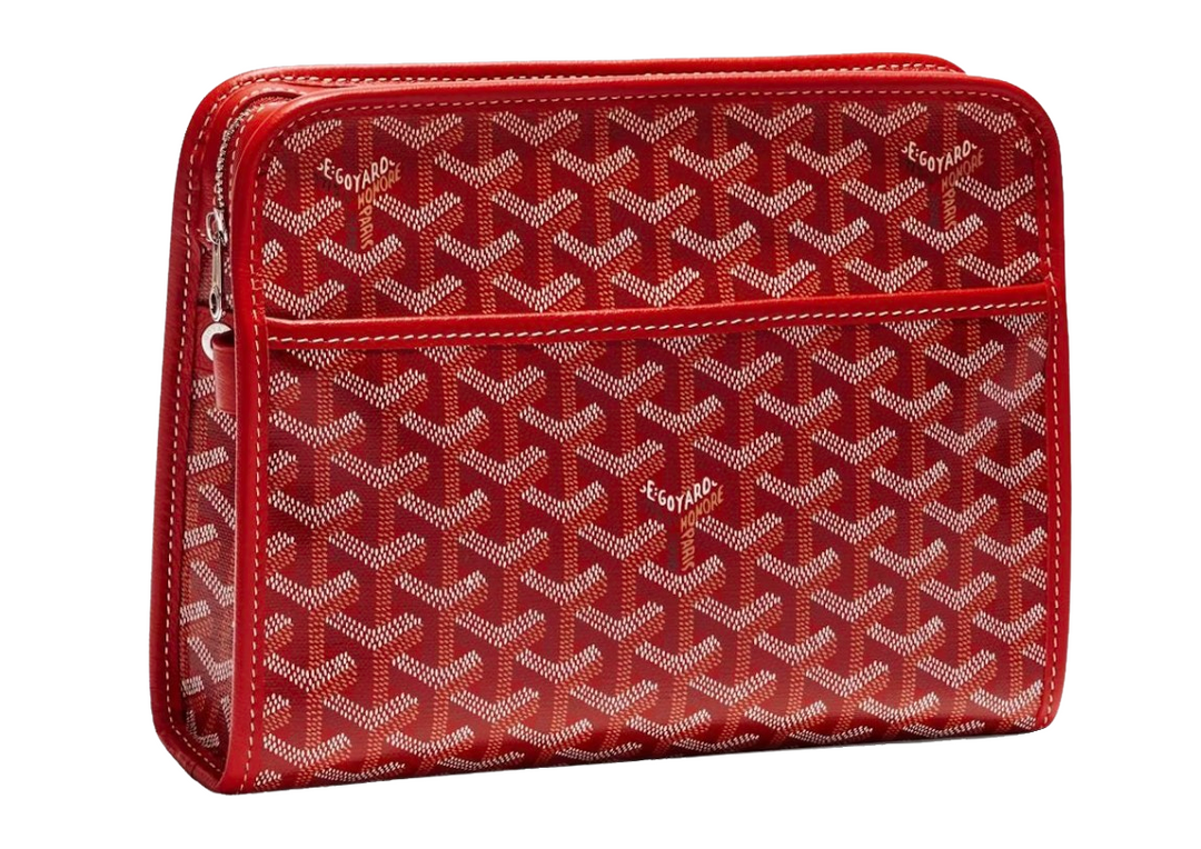 Goyard 'Jouvence Toiletry MM' Red Bag