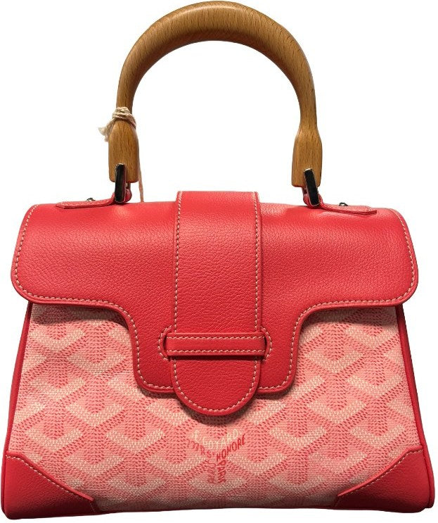Goyard 'Pink/Rose' Saigon Mini