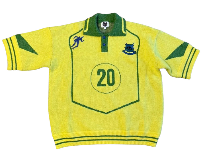 House of Errors Brazil Jersey Knit Polo Shirt