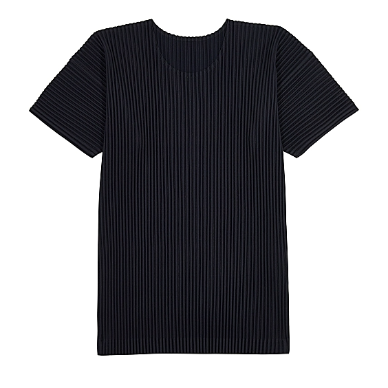 Homme Plissé Issey Miyake 'Basic Black' Tee