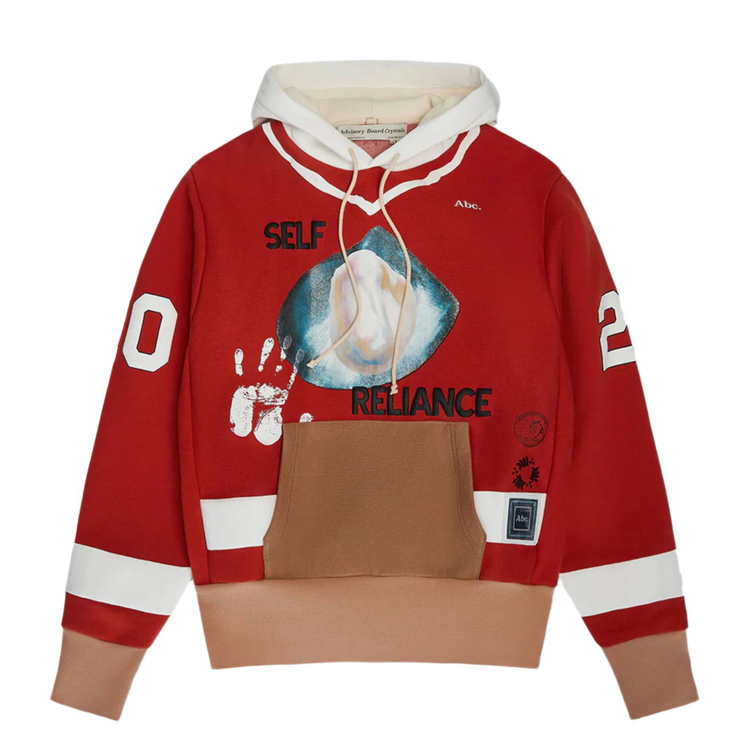 Advisory Board Crystals 'Red' Self Reliance Hooded Sweatshirt