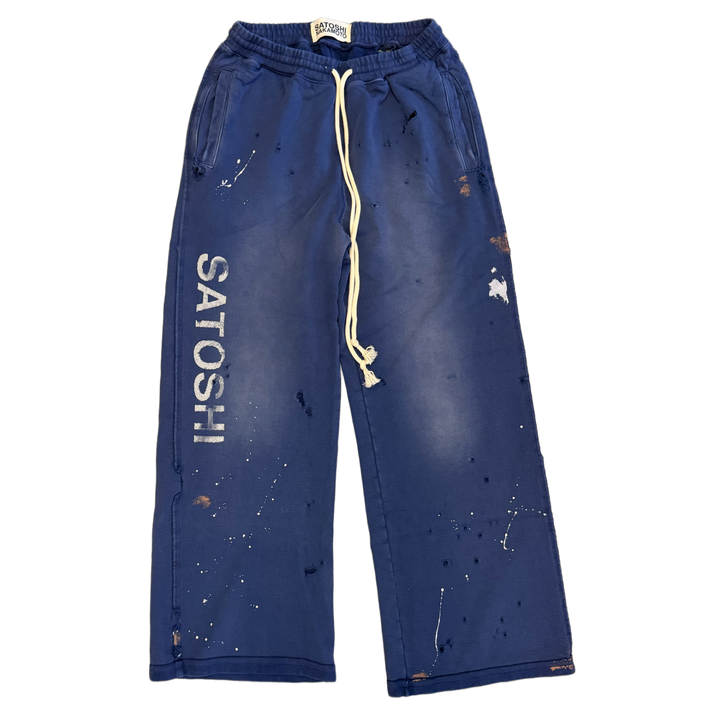 Satoshi Nakamoto 'Blue' Luke Fleece Sweatpants