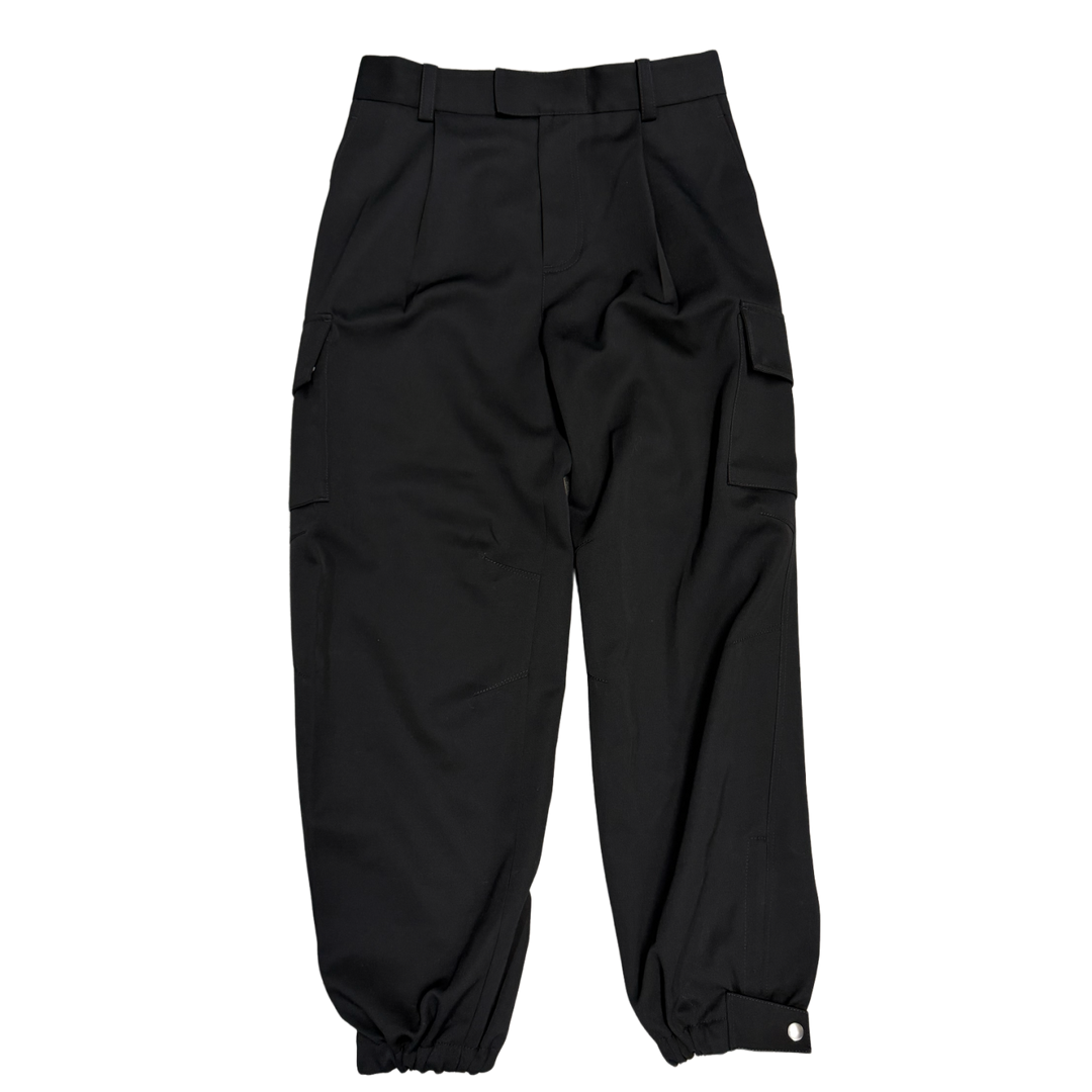 Bottega Veneta 'Black' Cotton Trousers