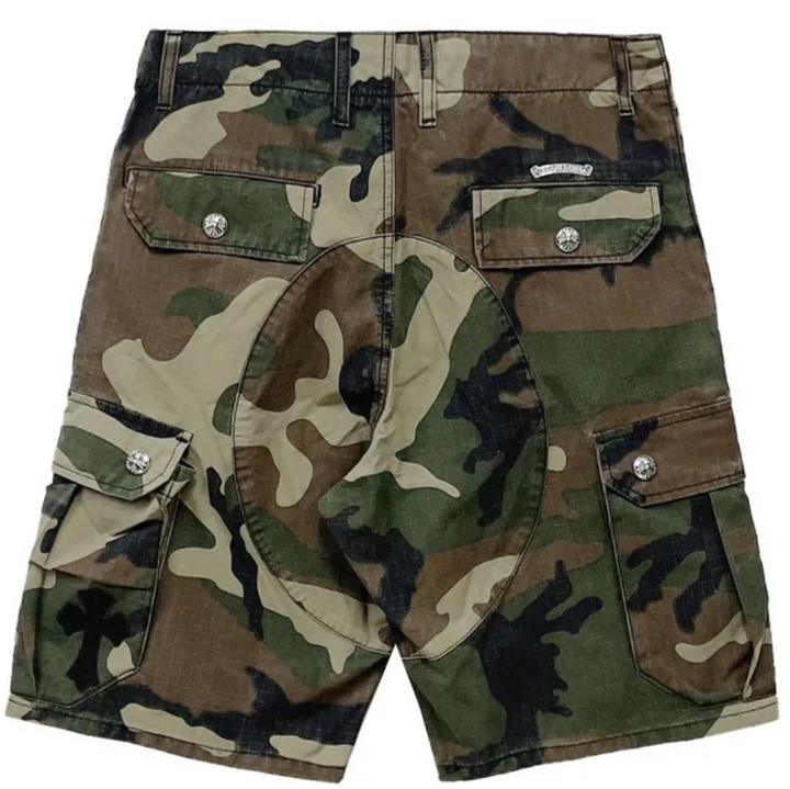 Chrome Hearts Camo Cargo Shorts