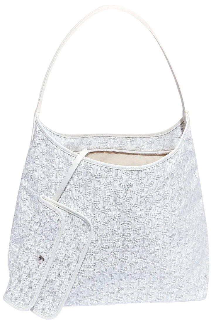 Goyard 'White' Bohème Hobo Bag