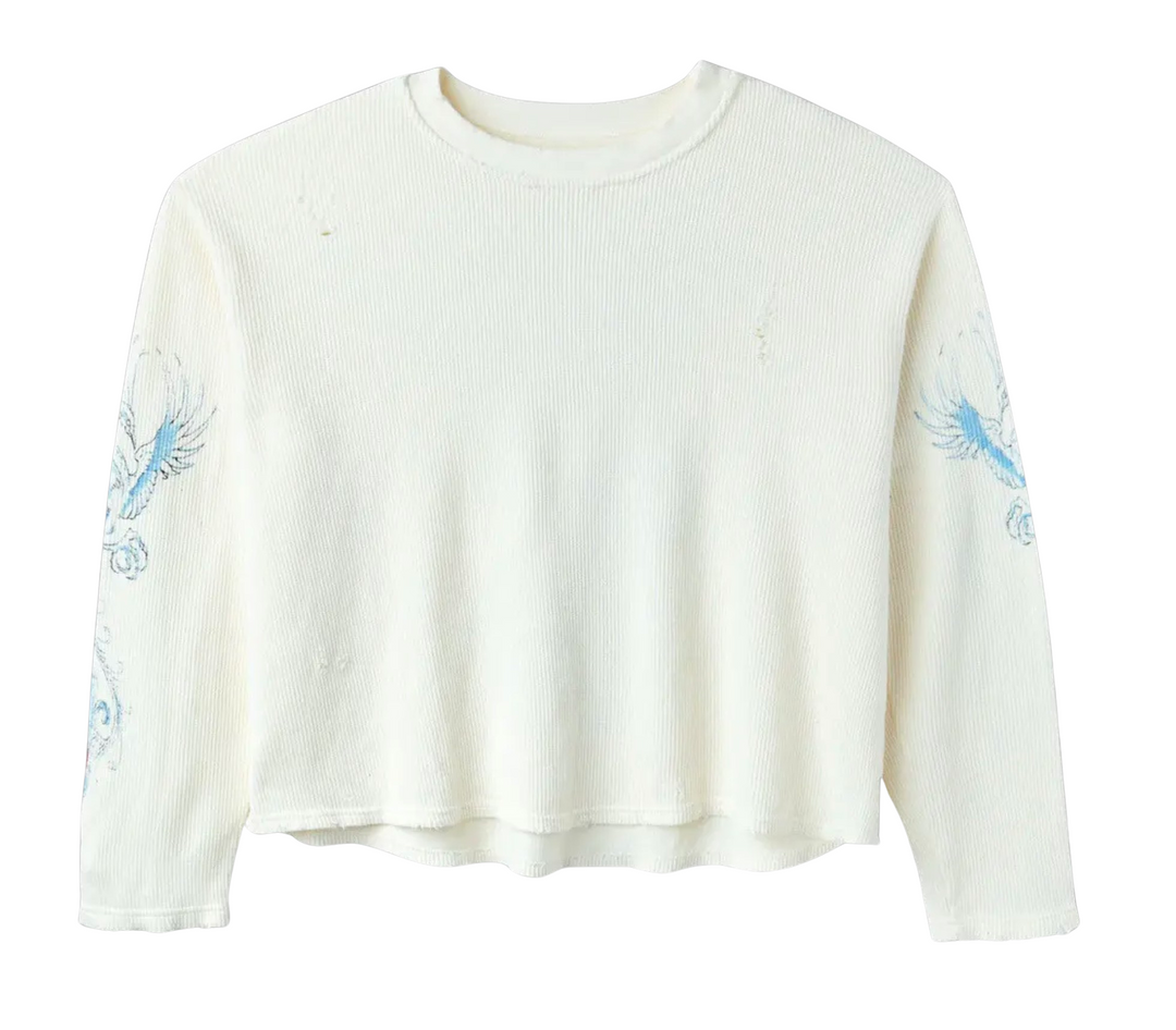 Gold + Vintage Gallery Raspberry Hills 'Pelican V2' Thermal Longsleeve