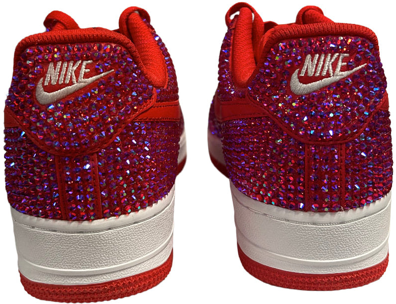 Bossi 'Red/White' Rhinestone Sneaker