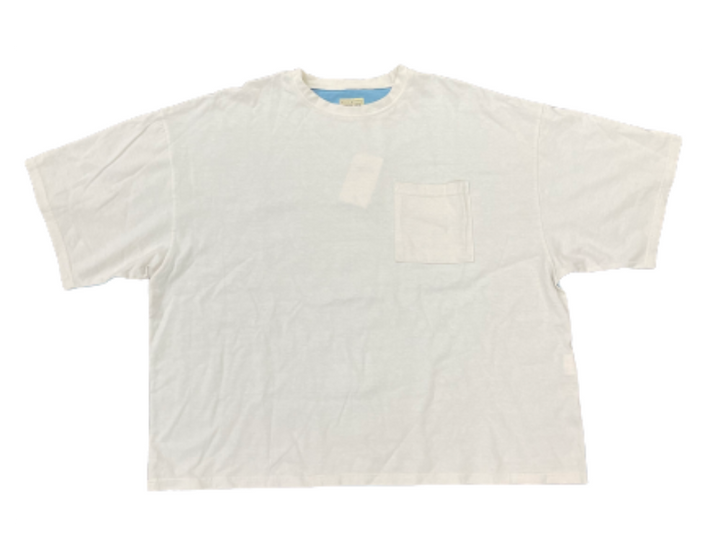 Kapital '2 Tone Bone' Blue Pocket Tee