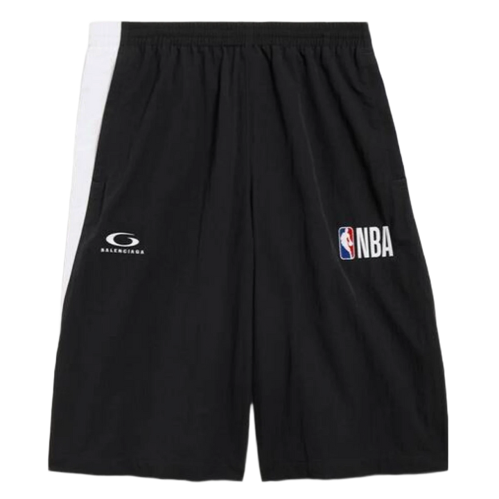 Balenciaga 'NBA Logo' Black Shorts