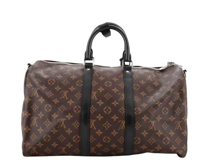 Louis Vuitton Bandouliere Monogram Keepall 45 Bag