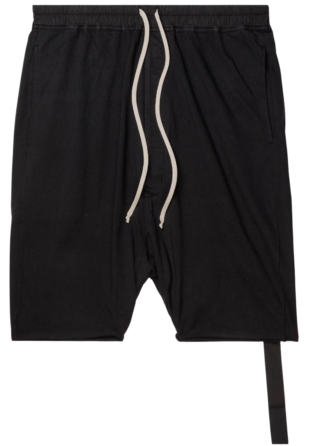 Rick Owens DRKSHDW Black Drawstring Pod Shorts