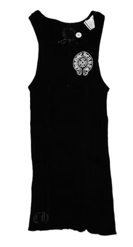 Chrome Hearts Horseshoe Tank Top Black