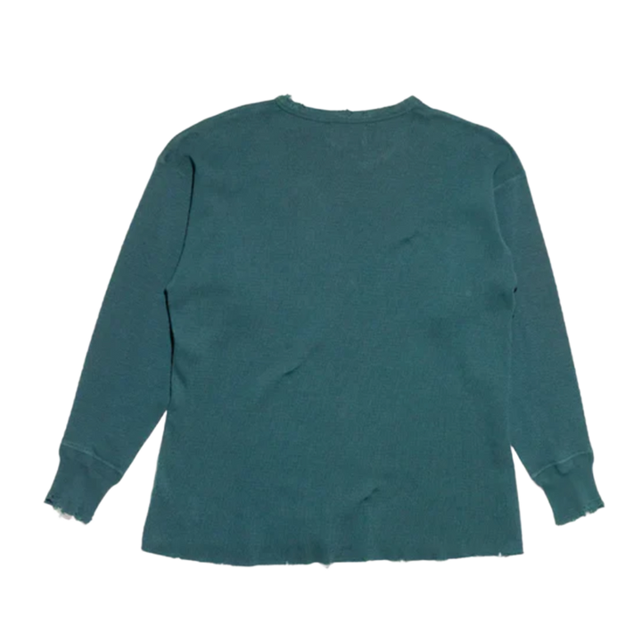 Enfants Riches Déprimés 'Forest Green Classic Logo' Distressed Thermal Longsleeve
