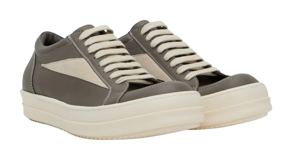 Rick Owens Vintage Sneaks Leather 'Dust'