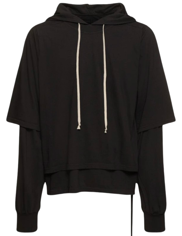 Rick Owens DRKSHDW 'Hustler' Black Hoodie