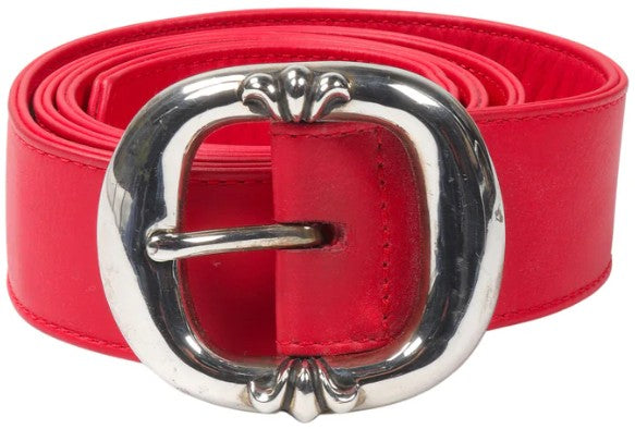 Chrome Hearts Red Gunslinger Belt