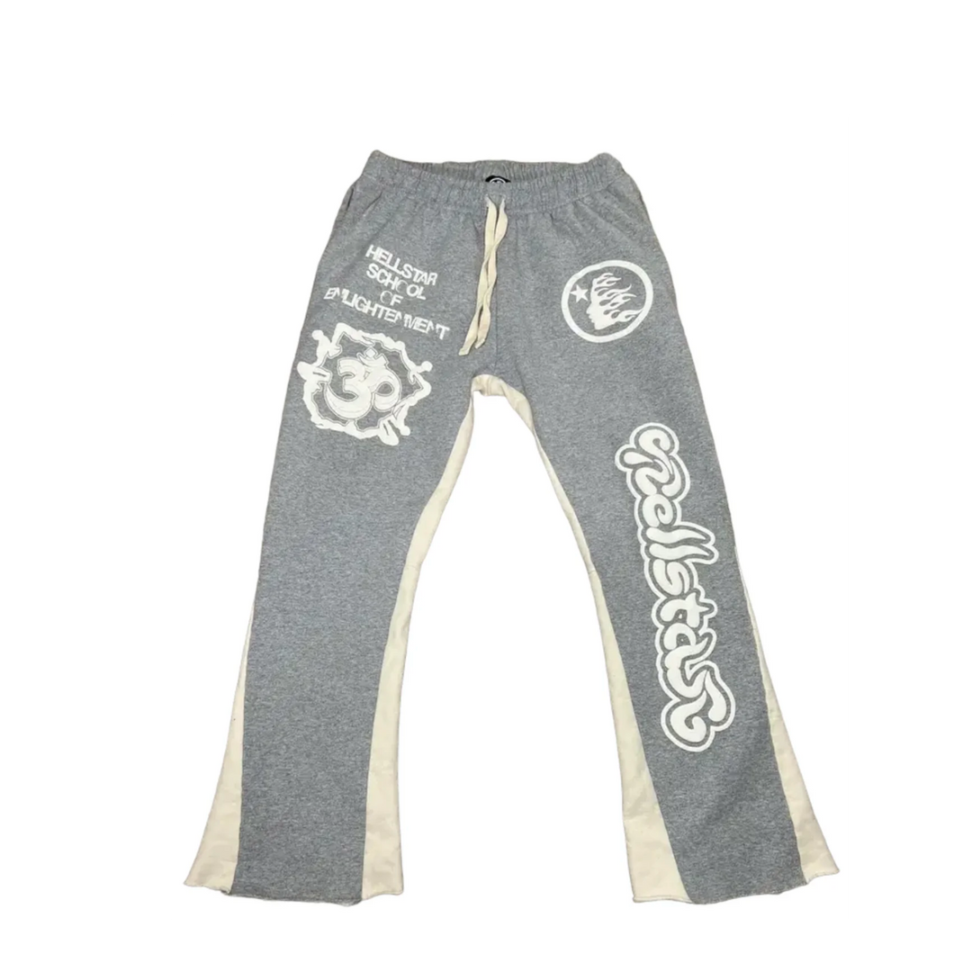 Hellstar Studios Yoga Flare Sweatpants 'Grey'