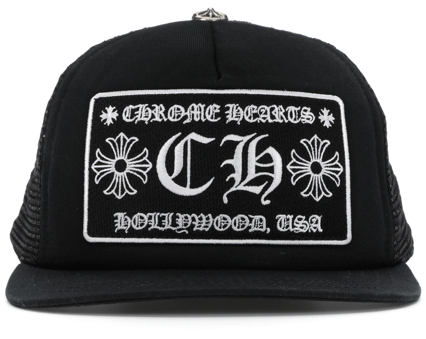 Chrome Hearts CH Hollywood Trucker Hat